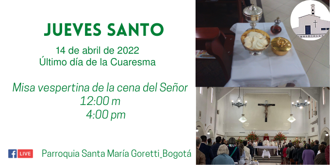 Jueves Santo 4:00 pm
