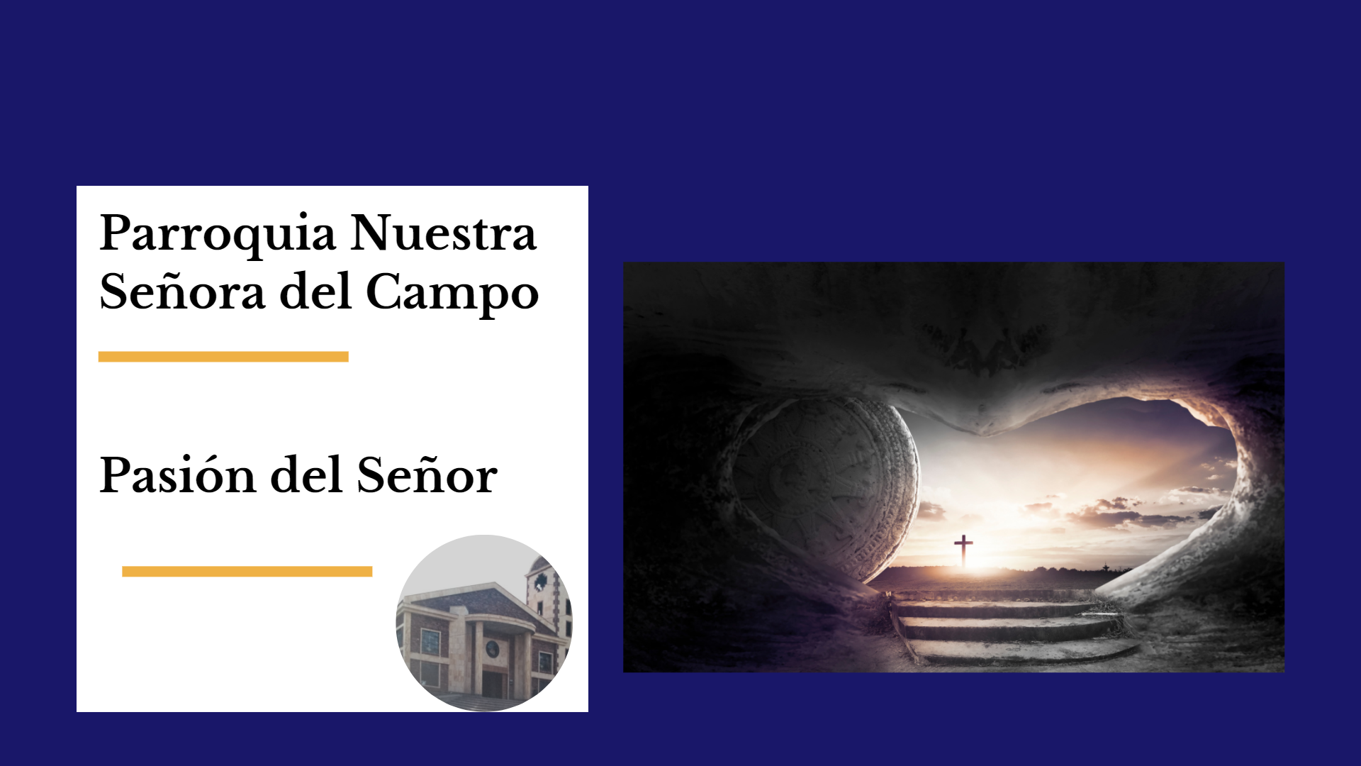 pasión del señor