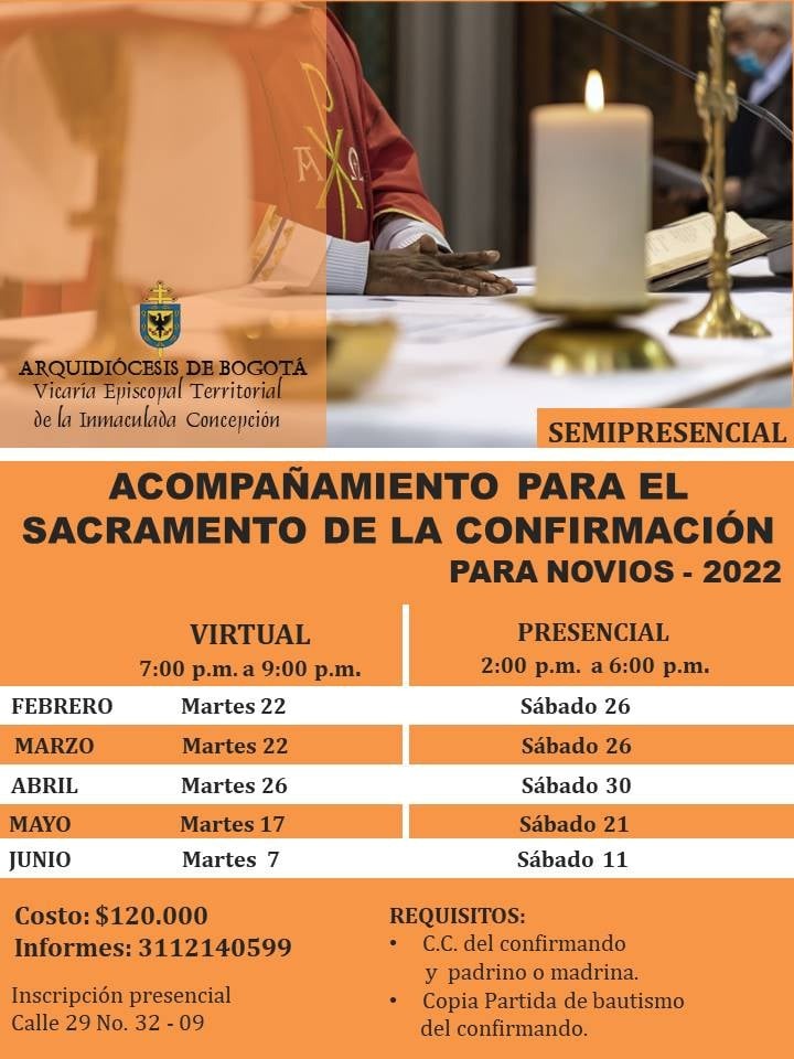 Confirmación novios