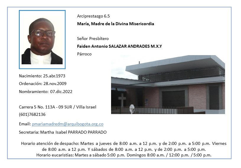 Directorio - María, Madre de la Divina Misericordia