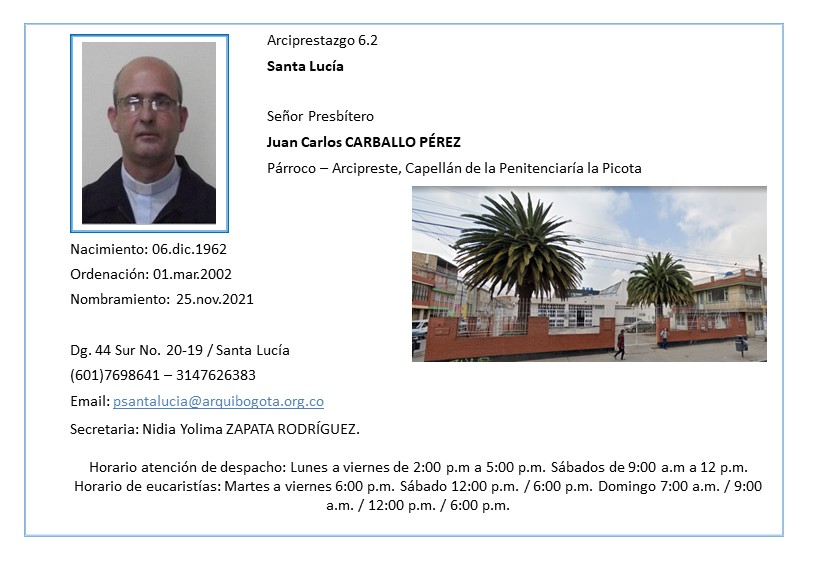 Directorio - Santa Lucía